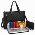 Diamond Quilted Tote Bag