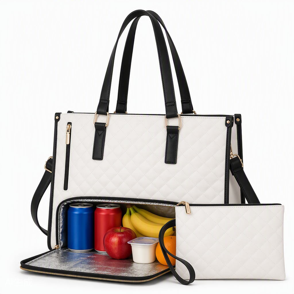 Diamond Quilted Tote Bag