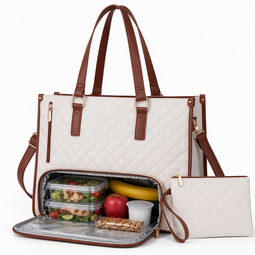 Diamond Quilted Tote Bag